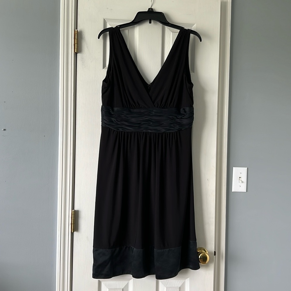 Sleeveless Black Dress, Jones New York, size 14